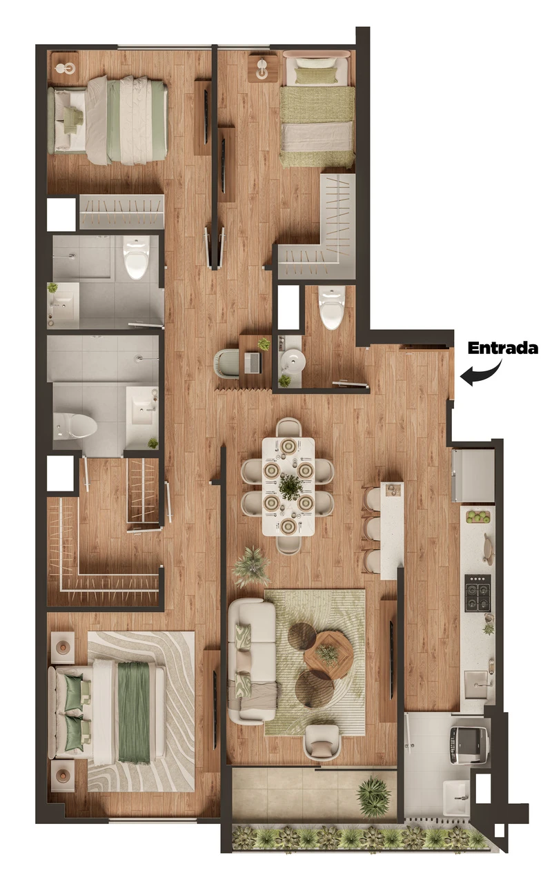 Flat 401 y 601